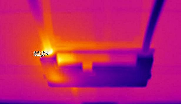 SolPEG Thermographie-Aufnahme